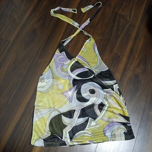  halter-neck L* pattern thing * camisole L* tank top L* no sleeve L