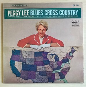 LPA22223 ペギー・リー PEGGY LEE / ブルースを歌う 国内盤LP 盤良好 赤盤