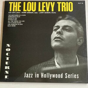 LPA22311 ルー・レヴィー・トリオ / THE LOU LEVY TRIO 輸入盤LP 盤良好 スペインの画像1