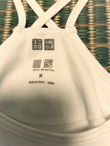 UNIQLO☆ユニクロ☆ドライフィットスポーツタンク☆ホワイトМサイズ＆ピンクLサイズ２枚セット_画像5