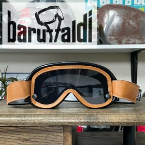 コラボモデル☆BARUFFALDI SPEED 4 GOGGLE バルファルディ スピード4 ゴーグル タン フリー ☆バイク ジェット ヘルメット 送料無料 未使用