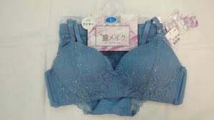 * free shipping ~ lady's bra shorts set blue race stylish sexy cute pretty L size 