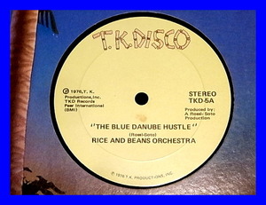 Rice And Beans Orchestra / The Blue Danube Hustle/US Original/5点以上で送料無料、10点以上で10%割引!!!/12'