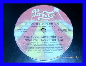 Roshelle Fleming / Love Itch/US Original/5点以上で送料無料、10点以上で10%割引!!!/12'