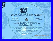 Puff Daddy & The Family / It's All About The Benjamins/プロモオンリー/US Original/5点以上で送料無料、10点以上で10%割引!!!/12'_画像2