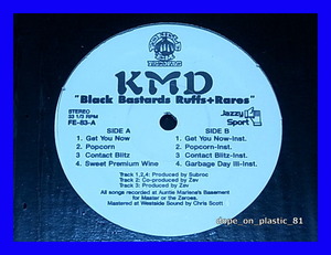 KMD / Black Bastards Ruffs+Rares EP/5点以上で送料無料、10点以上で10%割引!!!/12'