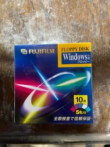 FUJIFILM フロッピーディスク Windows 富士フィルム 3.5型 2HD 1.6/2.0（アンフォーマット時）