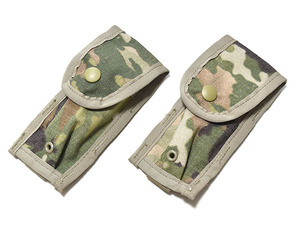 2個セット 米軍実物 OCP スコーピオン MOLLE2 9mm シングル ピストル マガジンポーチ 陸軍 ARMY マルチカム F755