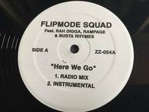 ★Flipmode Squad Feat. Rah Digga, Rampage & Busta Rhymes / Here We Go 同盤2枚セット　★qshz1_画像1