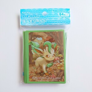 新品 未開封品 ポケモンカードゲーム デッキシールド リーフィア ポケカ スリーブ (管理番号 146)