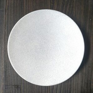 《人気商品》新品 日本製 美濃焼 23cm プレート ディナー皿 飛白
