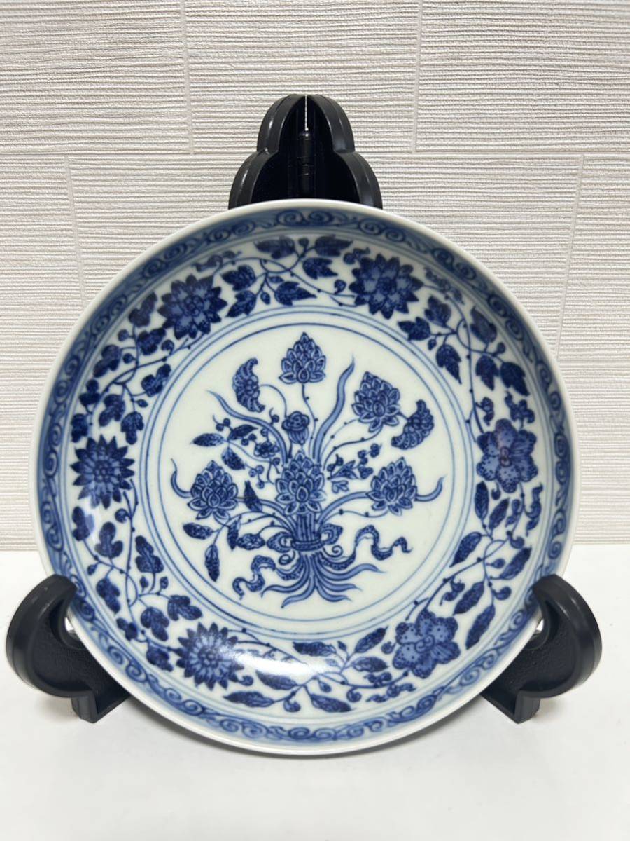 中国時代花瓶おそらく清末頃見事な黄色地磁器花瓶在銘古作保証唐