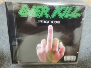 US産スラッシュ◆OVERKILL/!!!FUCK YOU!!!★オリジナル盤