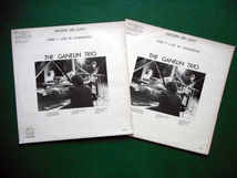 【LP】GANELIN TRIO - Ancora Da Capo Part 1 & 2【旧ソ連フリー・ジャズ/2枚セット/1980年ライヴ】_画像2