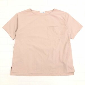 SOCIAL WEAR ソーシャルウェア 吸水速乾 ドライ ビッグシルエット Tシャツ M ベージュ 半袖 オーバーサイズ 日本製 国内正規品 メンズ 紳士