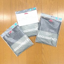 ●新品 TOPVLU トップバリュー ストレッチ インナー Tシャツ 3点セット LL/3L まとめ 半袖 下着 XL 2L 2XL ゆったり 大きい メンズ 未使用_画像9