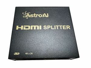 AstroAI HDMI distributor splitter same time output 1 input 2 output 