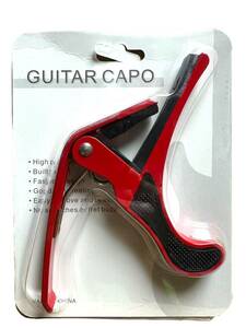 ギターカポ カポタスト CAPO レッド