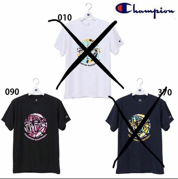 新品チャンピオン champion W ワンボールバスケットボール半袖Tシャツ【ユニセックスMブラック×ピンク】トレーニング　ランニング　部活