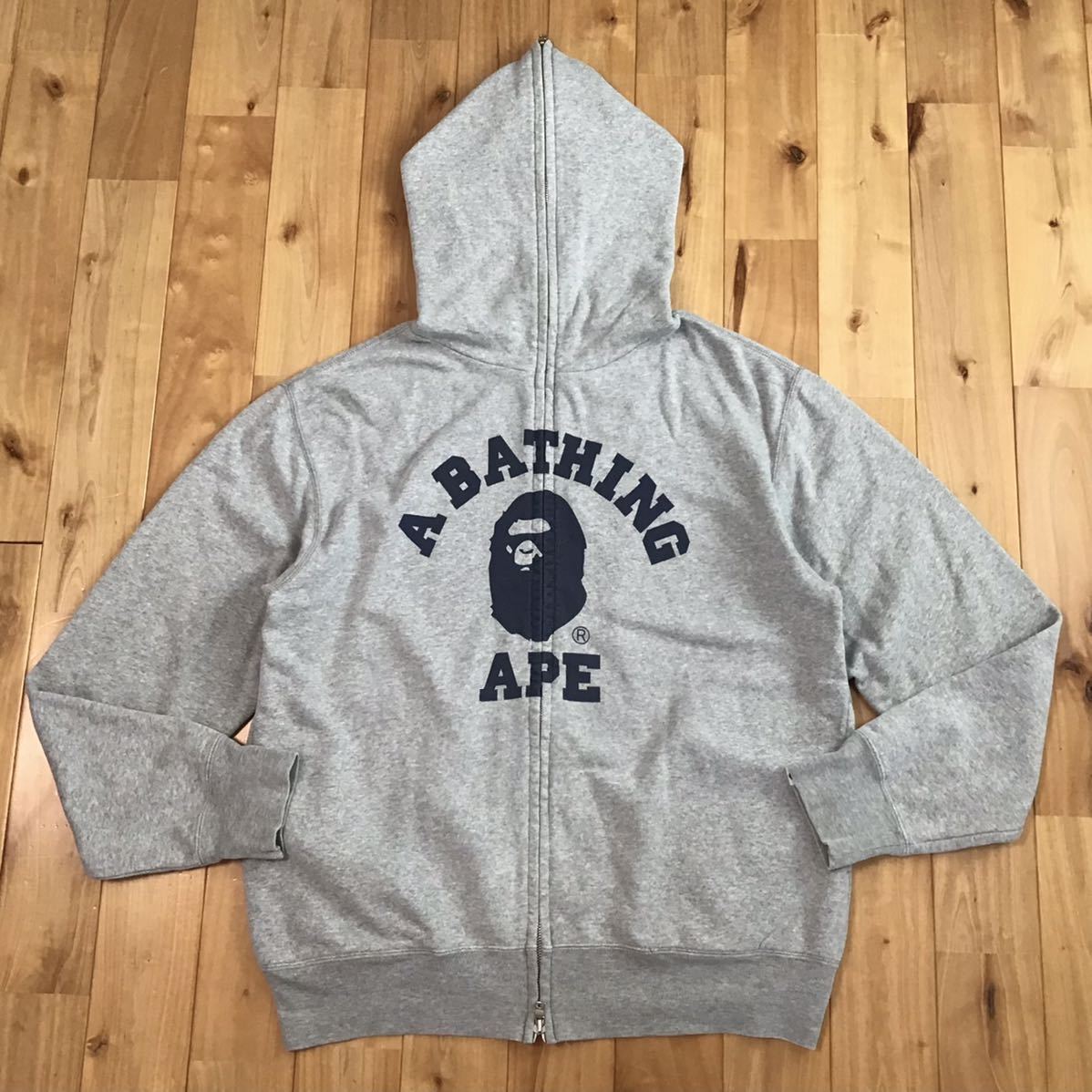 A Bathing Ape マイロ カレッジロゴ パーカー NIGO期-