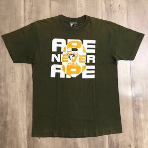 kaws × bape ASNKA Tシャツ Mサイズ a bathing ape カウズ エイプ ベイプ アベイシングエイプ original fake オリジナルフェイク 裏原宿