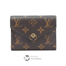 ルイヴィトン Louis Vuitton 財布 ポルトフォイユ ヴィクトリーヌ M62472 モノグラム コンパクト ウォレット 箱・保存袋付_画像1