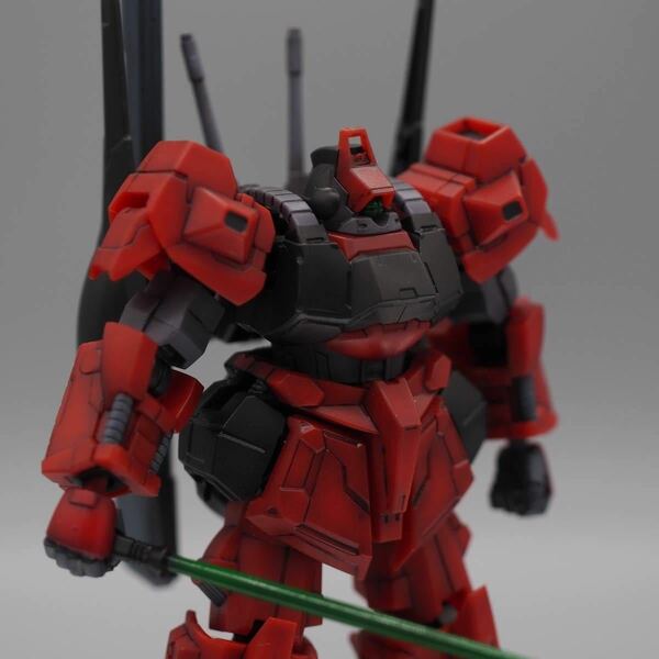 G FRAME FA02 50A(アーマー) & 50F(フレーム) リックディアス(クワトロ機) 部分塗装 ウェザリング仕上げ 完成品 ガンプラ 食玩 Gフレーム/