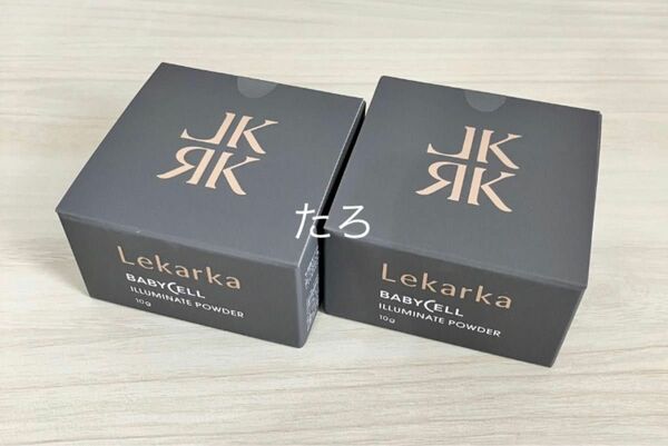 (pc-2) レカルカ　イルミネイトパウダー フェイスパウダー 10g ベビーセル　2個セット　LEKARKA 