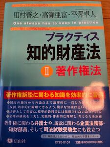 プラクティス知的財産法II著作権法　新山社