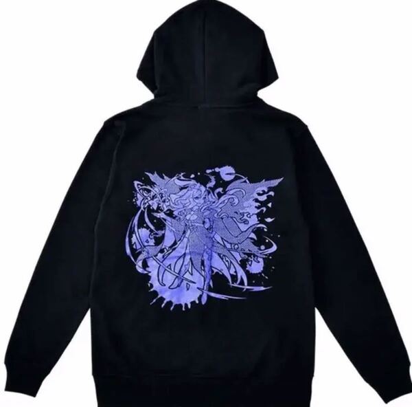 限定 モンスターストライク ルシファー パーカー Lサイズ ドンキ ドンキホーテコラボ モンスト ブラック 黒 フーディ