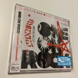 M 匿名配送 CD ONE OK ROCK　Luxury Disease 通常盤 ワンオク 4943674362530