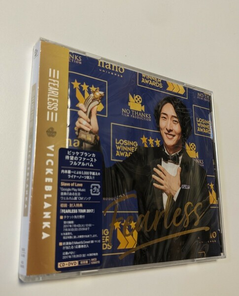 M 匿名配送 ビッケブランカ FEARLESS CD+DVD 4988064936977