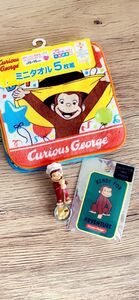 【新品】おさるのジョージグッズ　タオルセット　フィギュア　シール　防水　curious George 福袋