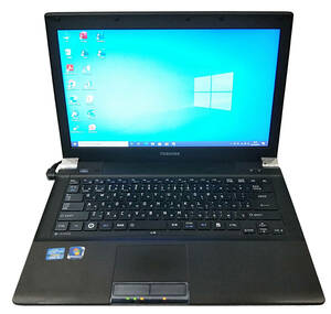 ★【驚速 TOSHIBA R741/C i5-2520M 2.50GHz x4+4GB+SSD120GB 14インチノートPC】Win10+Office2021/USB3.0/HDMI■D080314