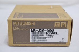 未使用 三菱電機 サーボアンプ MR-J2M-40DU (生産終了モデル) 2012年製