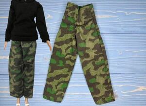  figure for wear * pants * camouflage pattern *1/6 scale * ticket 