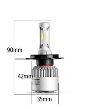 H4 CB400SB/CB400SF/CB400F/CB750/CBR250F/CBR250R/CBR400F Hi Lo LED バルブ ヘッドライト 8000lm 6500K バイク 用_画像6