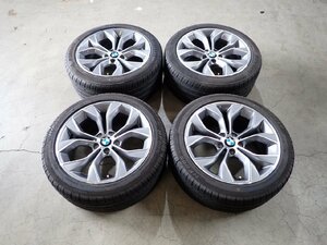 YS0298【送料無料245/45R19 275/40R19】BMW純正 F25型 X3純正 Yスポークスタイリング 中古夏タイヤ ▼19×8.5J 9.5J 120/5H ET38 ET48▼