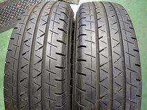 GM0474【送料無料195/80R15 107/105LT】4本 ヨコハマ ブルーアース VAN RY55 ハイエース キャラバンなどへ 2022年製 中古夏タイヤ_画像3