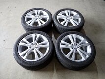 YS0420【送料無料245/45R18】ヤナセ ユーロフォルシュ ベンツ W213 Eクラスなどに 中古夏タイヤセット ●18×8J 112/5H ET43●_画像1