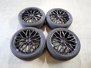 YS0270【送料無料225/45R18】WEDS レオニス BR9レガシィーツーリングワゴン 等 ヨコハマ ブルーアース ★18×7J 100/5H ET47★