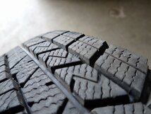 YS0491【送料無料155/70R13】バモス ミライース 2020年製 ダンロップ WINTERMAXX WM03 ★13×4J 100-110-114.3/4H ET約40★_画像4