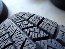 YS0577【送料無料145/65R15 175/55R15】ミツビシ純正スチール アイ純正 中古スタッドレスセット ★15×4J 5J 100/4H ET約40★_画像4