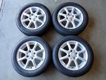 YS0632【送料無料155/65R14】NーBOX タント スペーシア デイズルークス BS VRX2 中古スタッドレス ▼14×4.5J 100/4H ET45▼_画像1