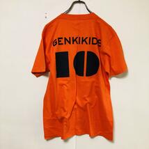 2303-0464 GENKIKIDS オリジナル プリント 半袖 Tシャツ ショートスリーブ カットソー コットン100% Printstar _画像3