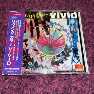 【帯付き　国内盤】美品　LIVING COLOUR/VIVID　 IRON MAIDEN HELLOWEEN　