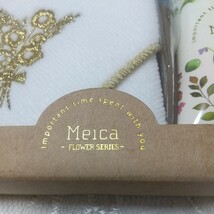 (新品)定価1200円！Meica ハンドタオル ハンドケアギフト ヒアルロン酸シアバターハンドクリーム&綿100%☆★_画像2