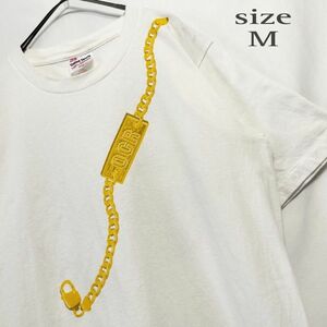 【USA製！】ユナイテッドスポーツ両面プリント Tシャツ チェーンプリント