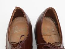 50s MASON キャップトゥ レザーシューズ ヴィンテージ 40s 60s 70s 革靴 アメリカ製USA製 ブラウン モディファイドラスト_画像8