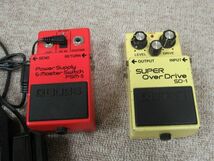 yr3939/楽器系機材関連　Delay　SUPER　OVERDRIVE　POWER SUPPLY & MASTER SWITCH　120_画像5